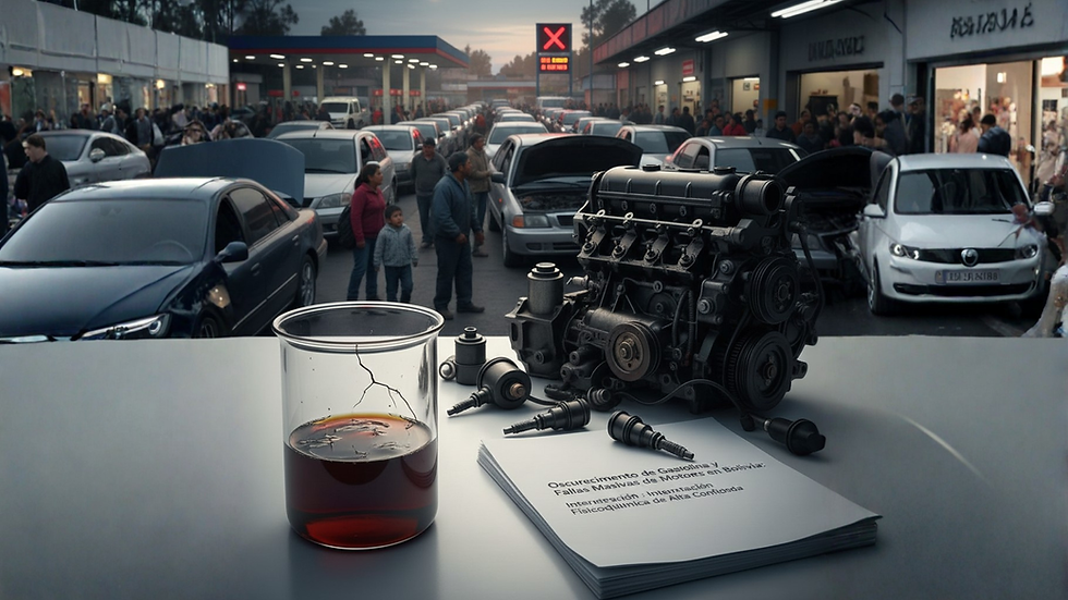 CALIDAD DE GASOLINAS BAJO ESTRÉS