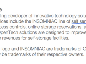 OpenTech Alliance Inc. Press Release.