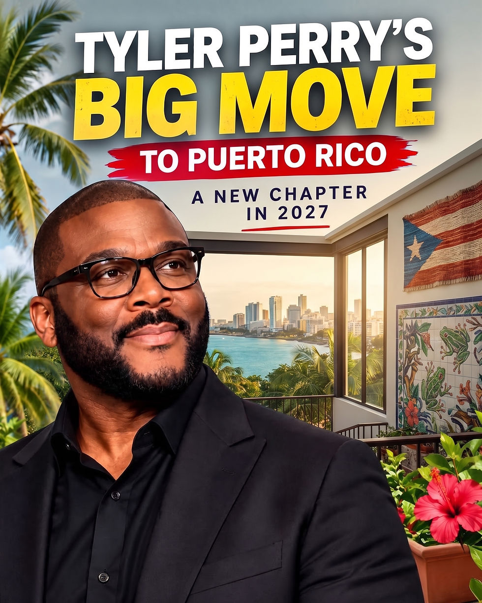 Why is Tyler Perry Moving to Puerto Rico in 2027? His Lifestyle and Success Story