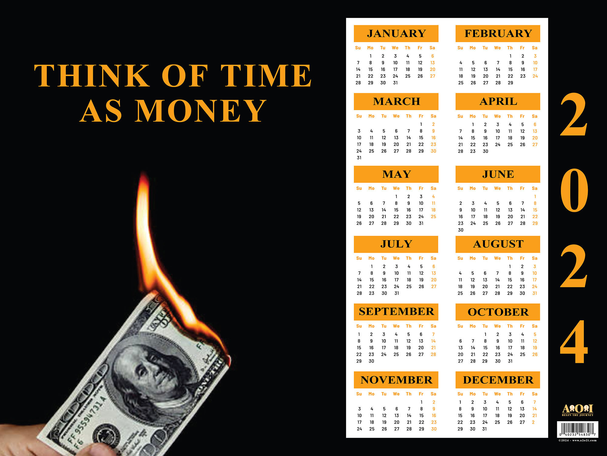 Time As Money - Personal Calendar