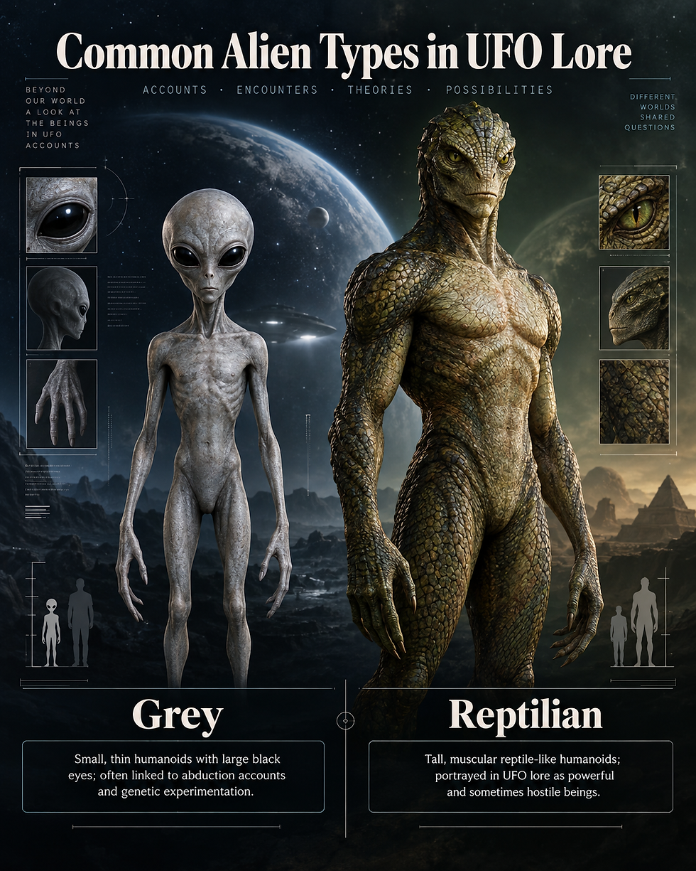 Grusch, Greys, and Reptilians: Is Someone Trying to Sell Us an Alien War?