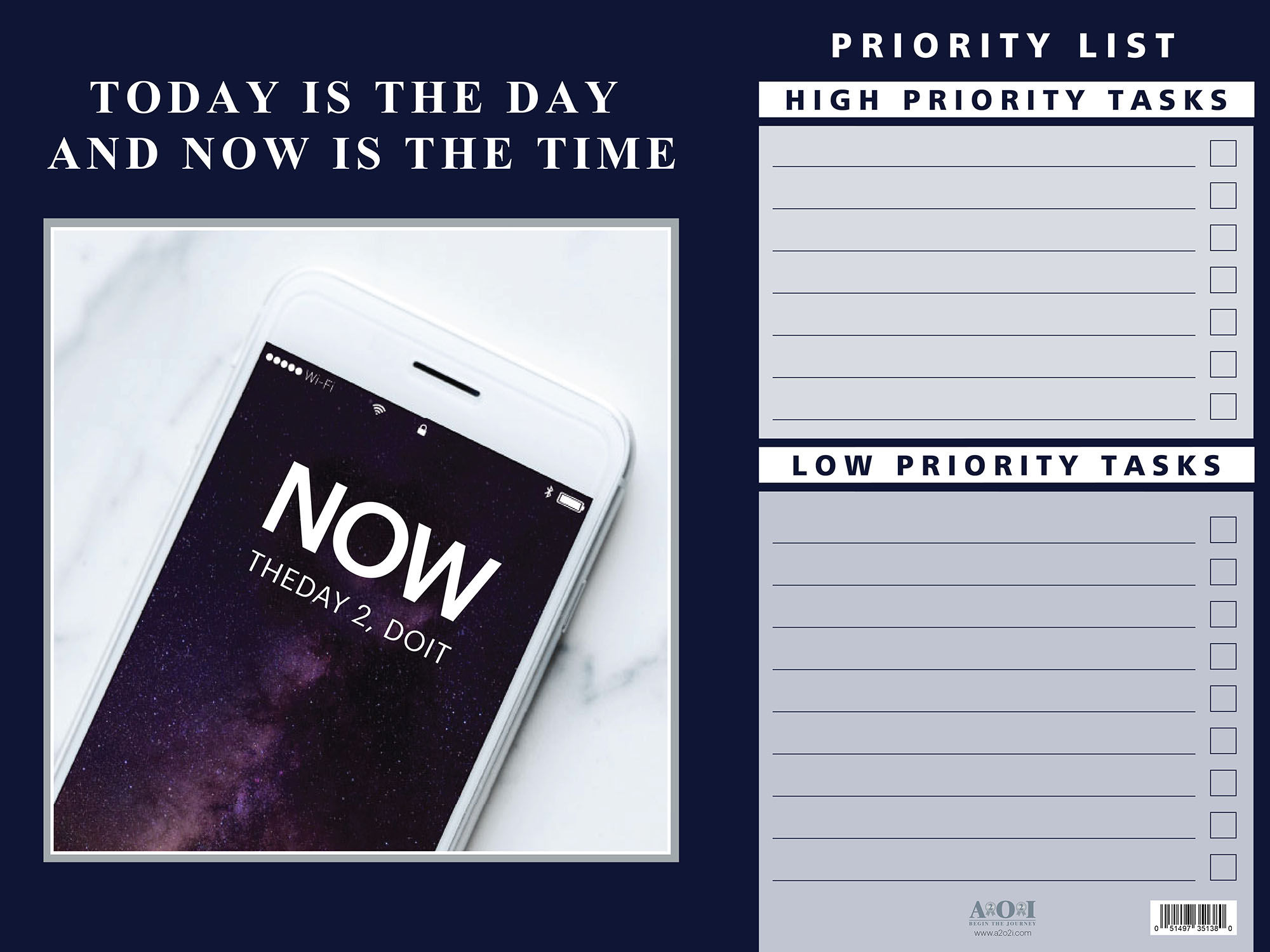 The Time Is Now - Priority List