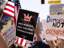 No Kings Draws 8 Million; Large Gathering on STX