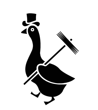 Black Goose Chimney Sweep walking