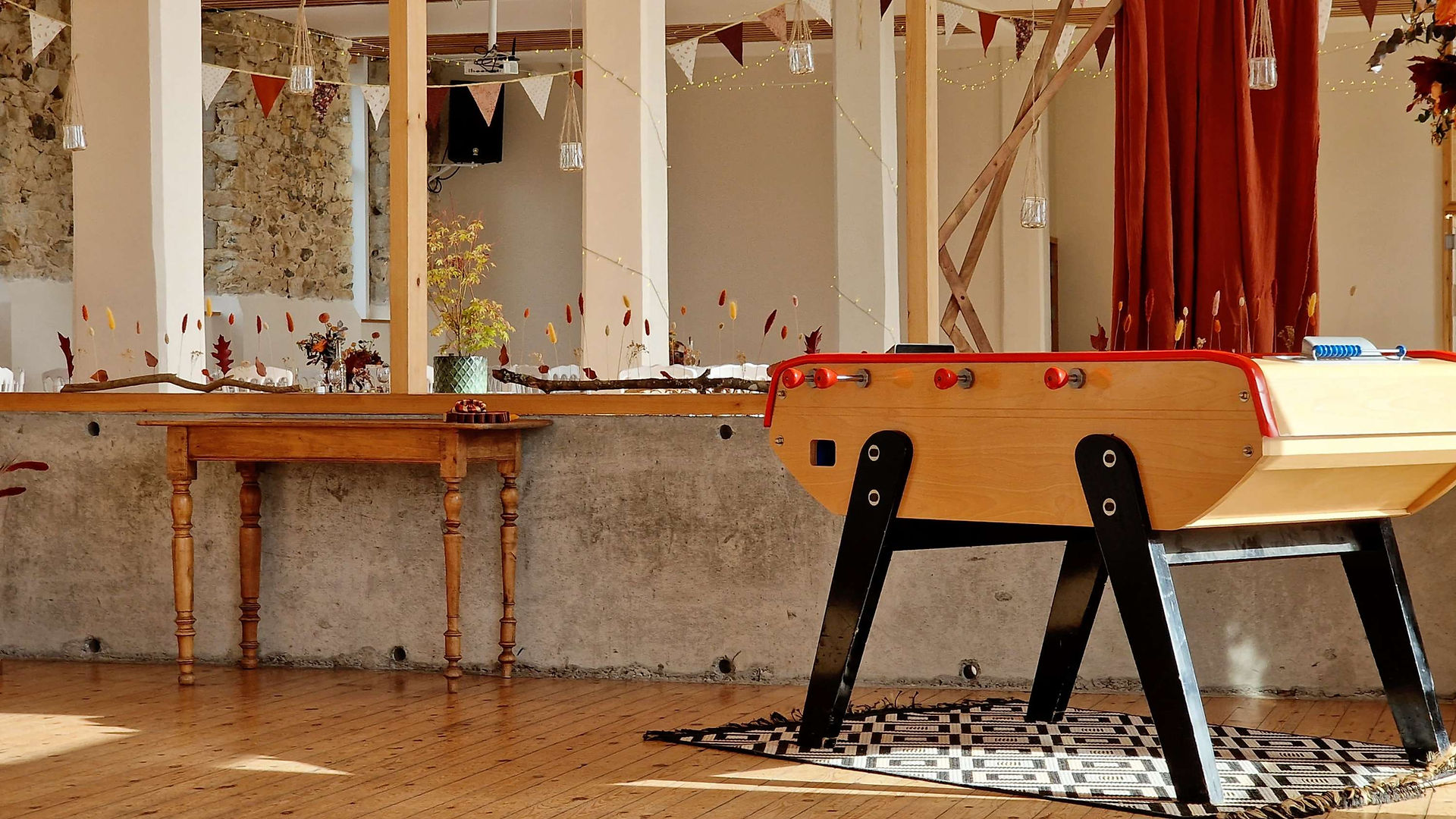 Location babyfoot activités mariage