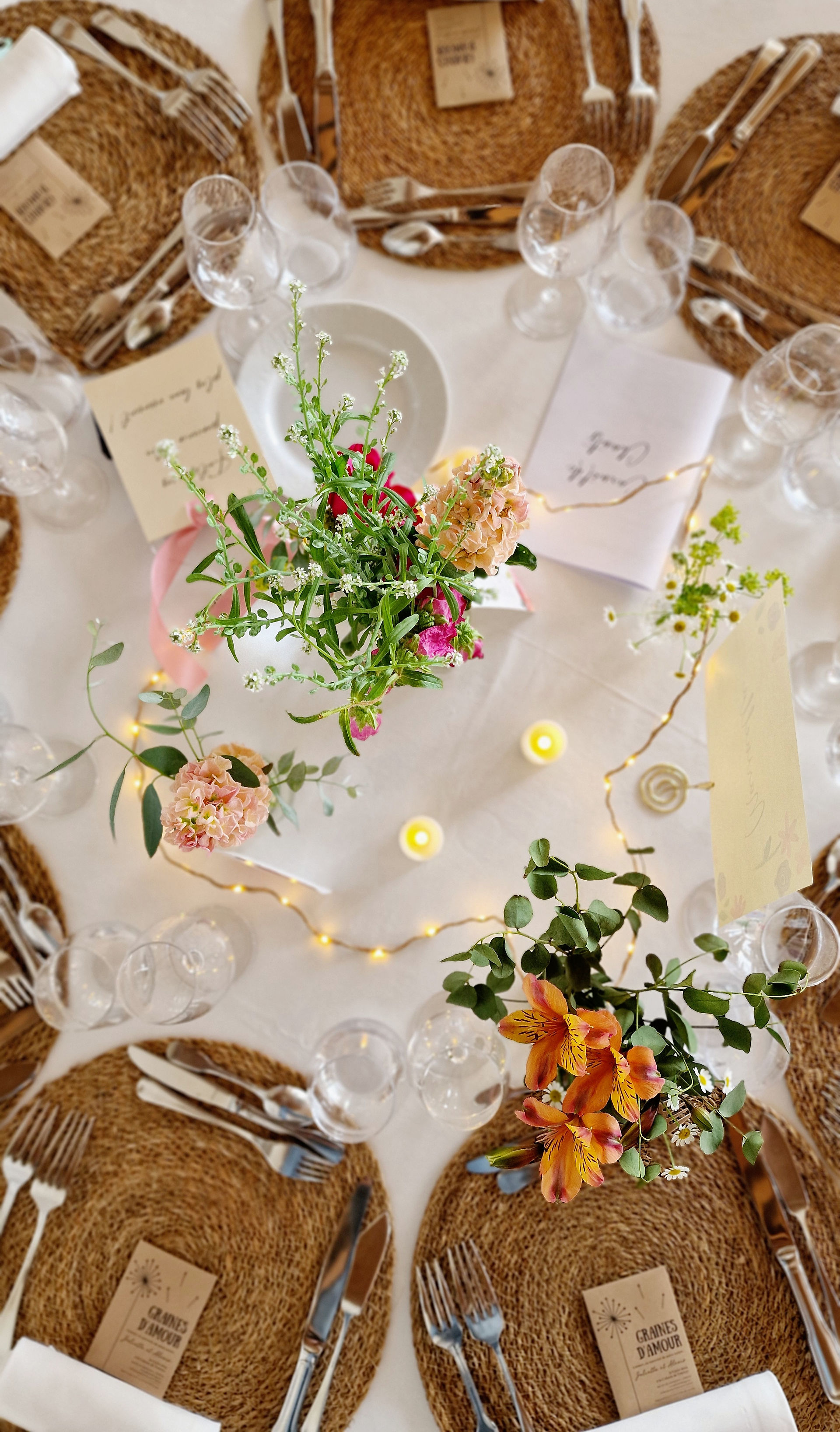 décoration fleurie de mariage