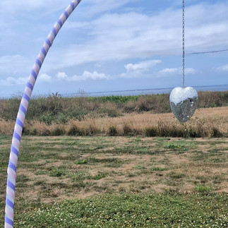 arche de cérémonie laique en extérieur