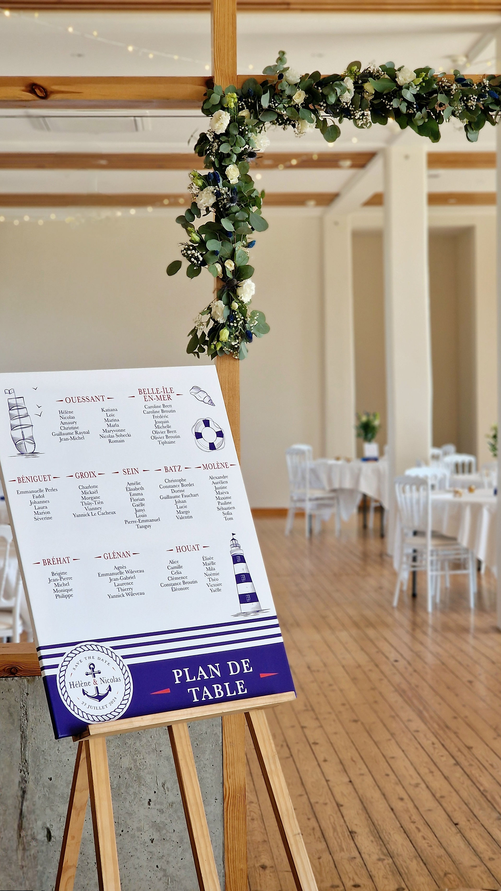 décoration de mariage plan de table