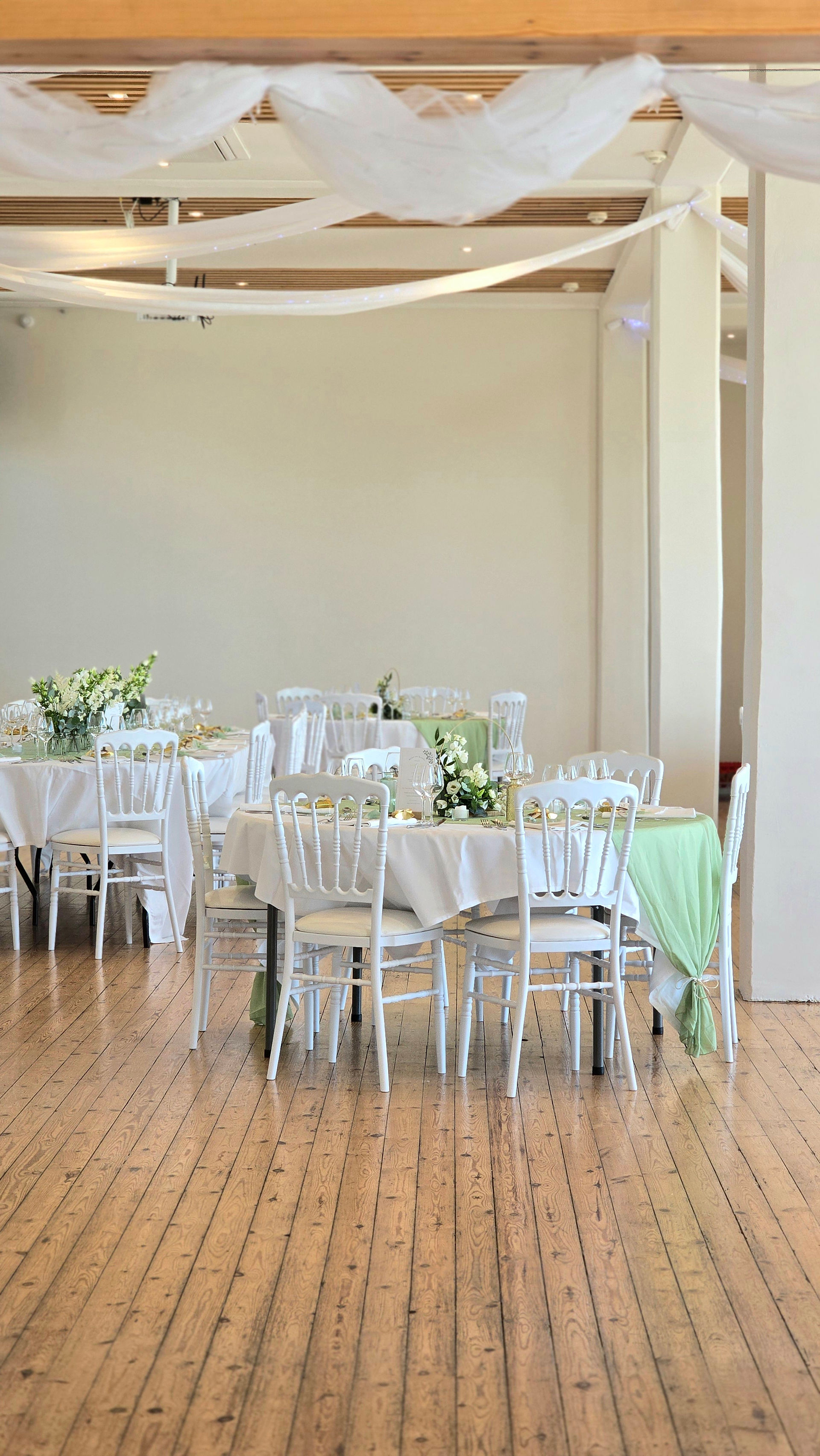 décoration de mariage tables
