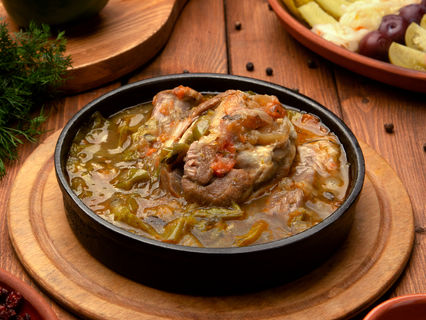 Mijoté de veau braisé aux endives