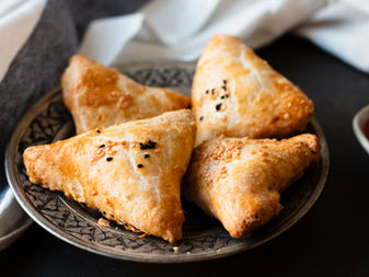 Samoussa a la dinde et légumes