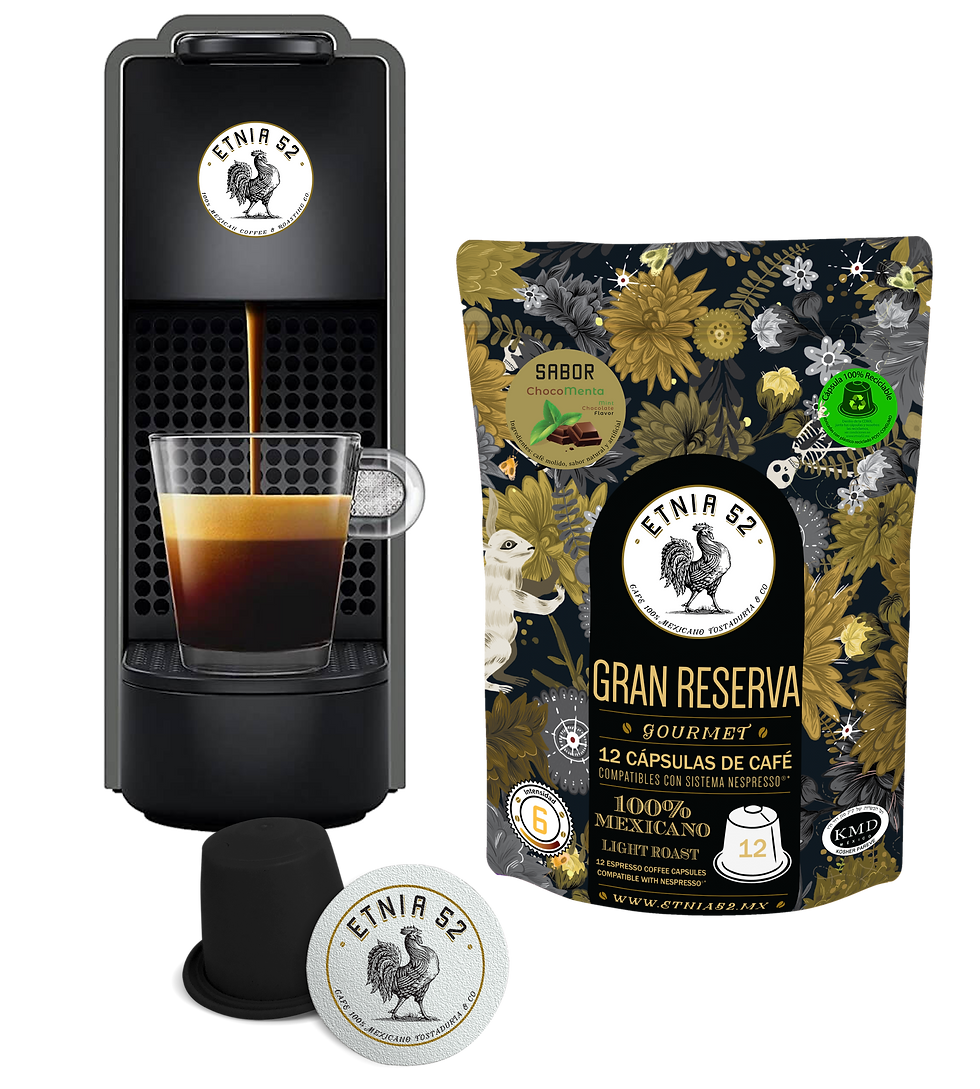 Thumbnail: 12 Chocolate Mint Flavor Coffee Capsules (INTENSITY 6)