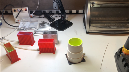 3d Printed Fluid Bed For Powder Painting Larger Lures and Jigs