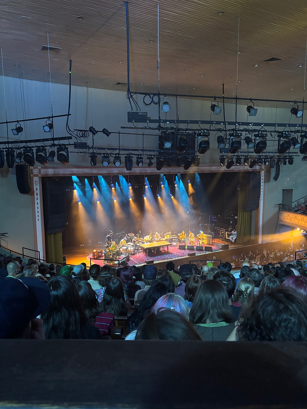 Big Thief at the Ryman Auditorium on Aug. 23. (Louise Geri)
