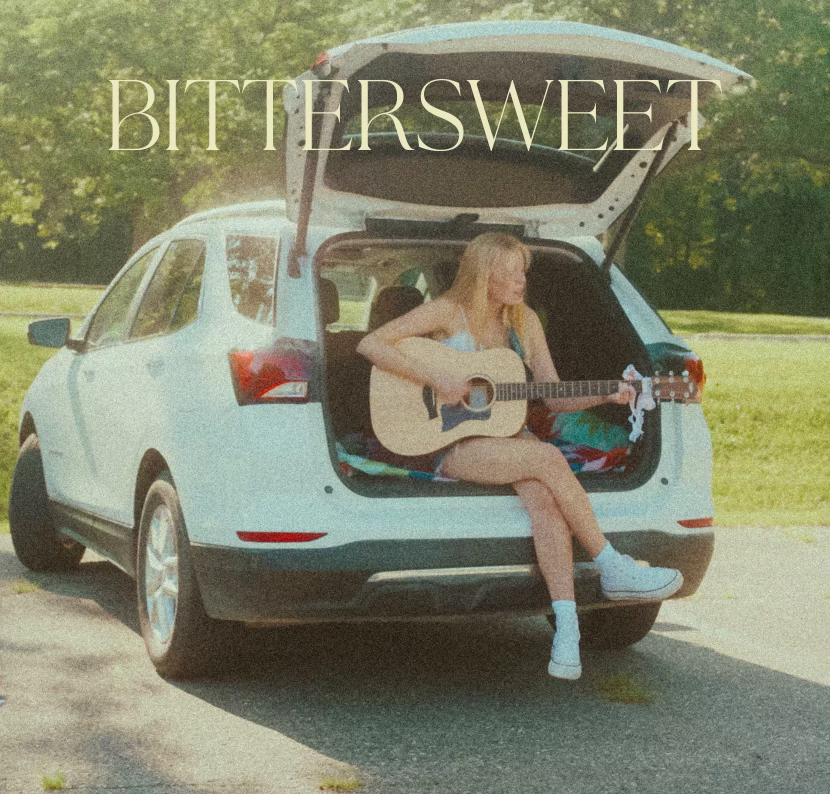 The "Bittersweet" single cover.