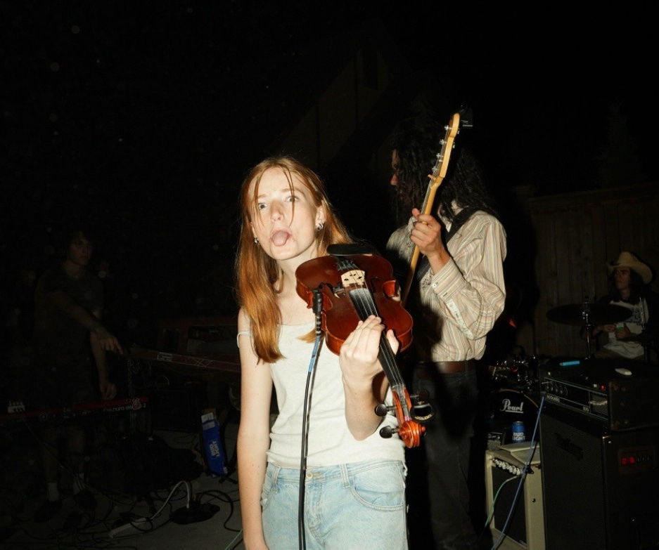 Lilly Martin with Brother Dusty on the Beau Burnette Show