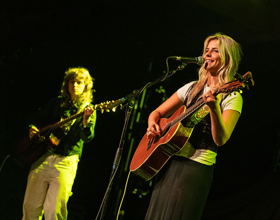 Bebe Stockwell playing Showbox SoDo last October, photo by Kirk Stauffer for Guitar Girl Magazine