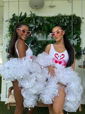 danseuses et animation pool party