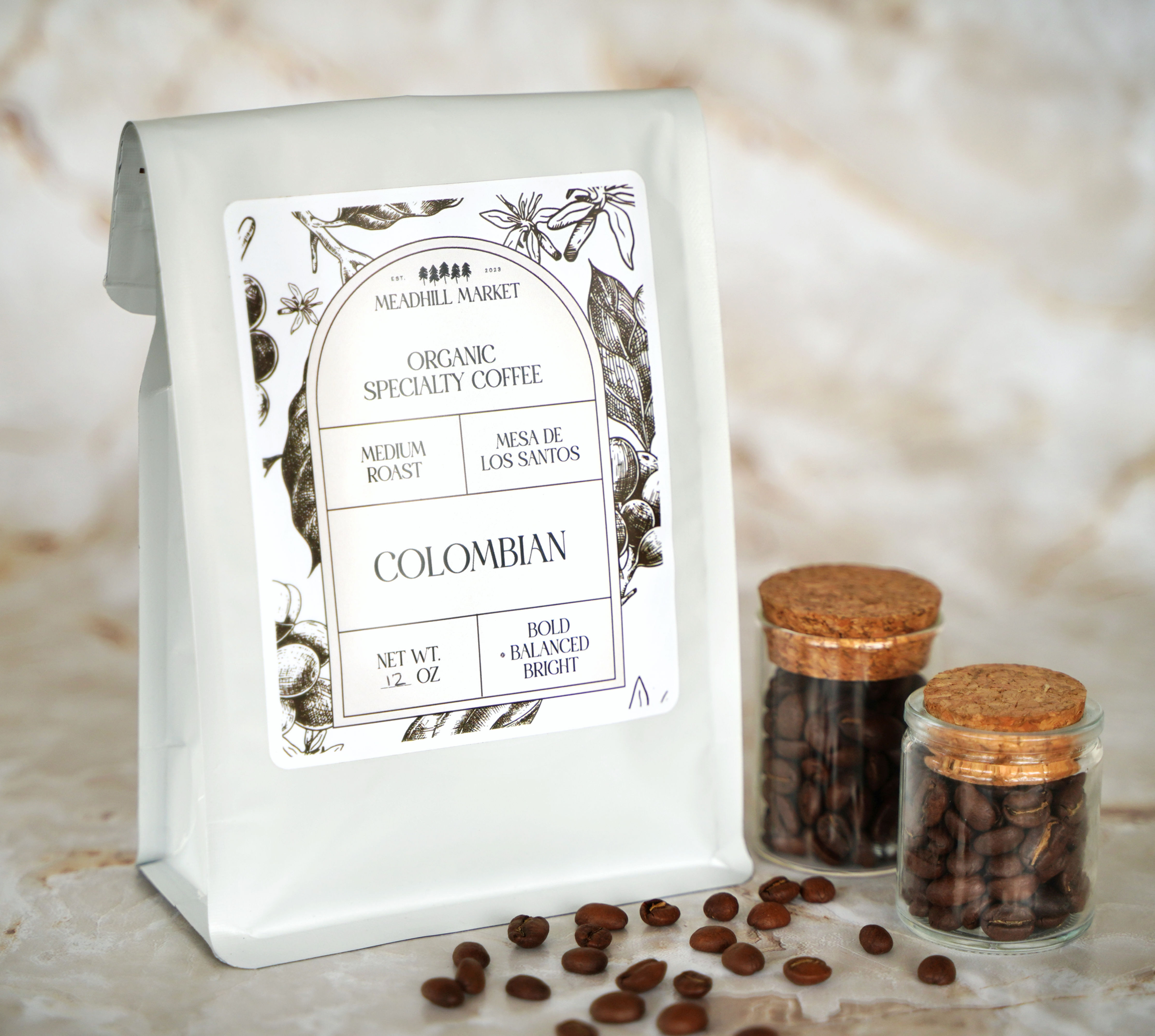 Balanced Organic Colombian Coffee
