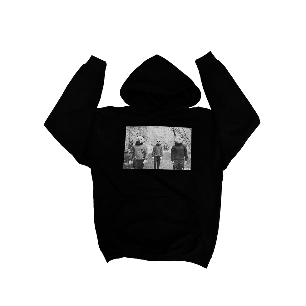Lux Slowmo Black Hoodie