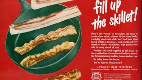 Making bacon… a health food for breakfast