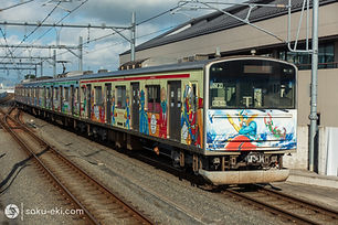 仙石線_多賀城駅_下り列車（205系）