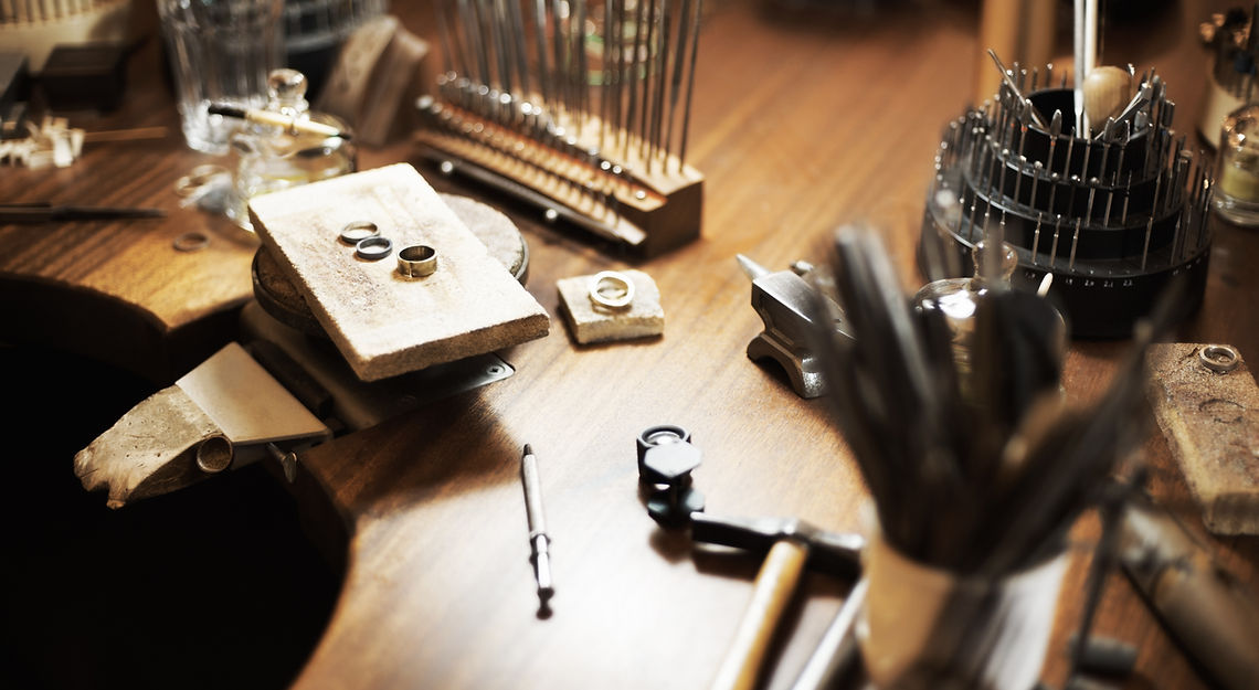 Goldsmith's workbench