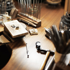 Goldsmith's workbench