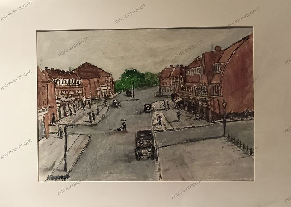 "View from the bridge" North Harrow