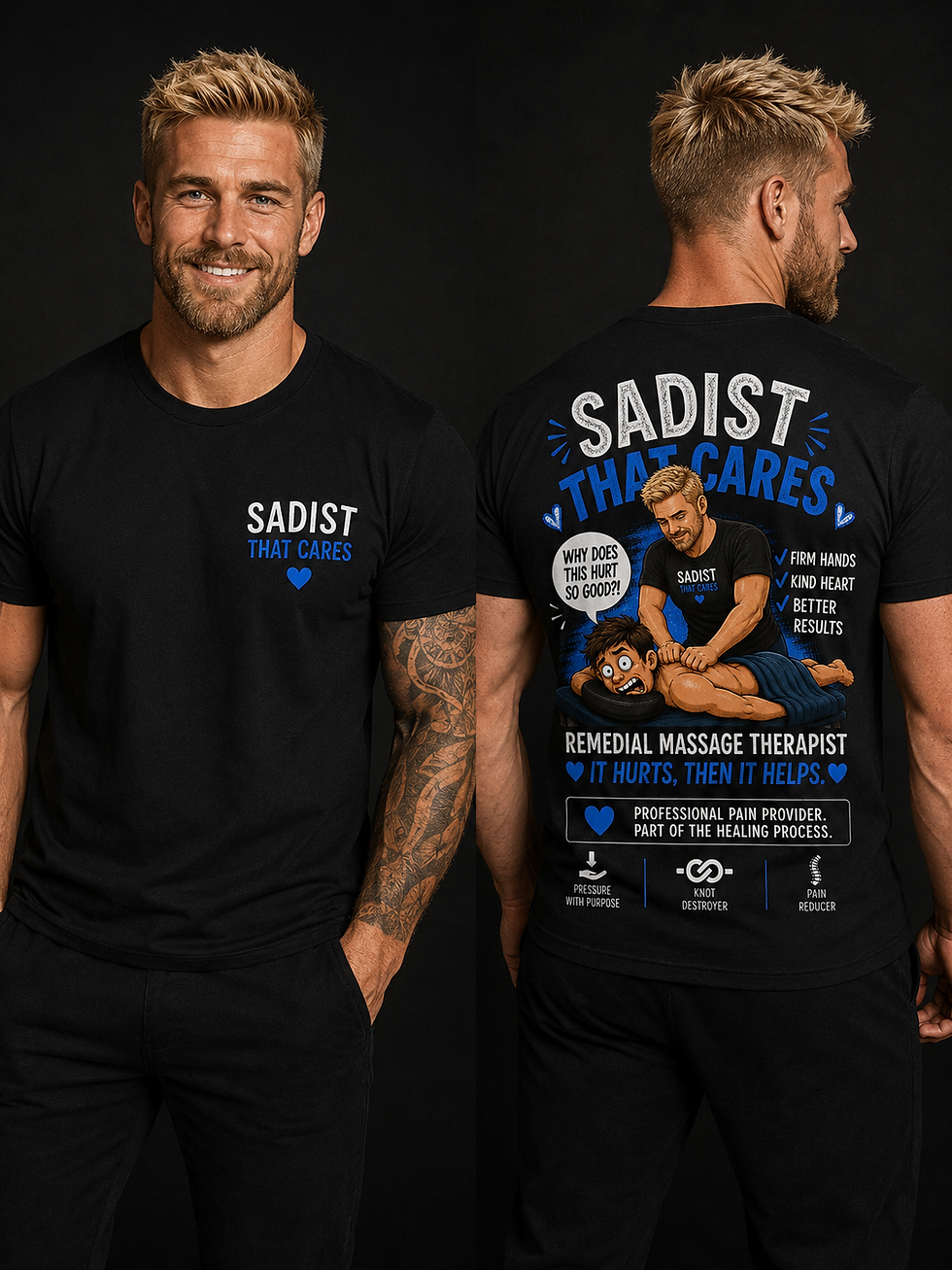 Miniaturebillede: Sadist That Cares™ – Profession Series Hoodies