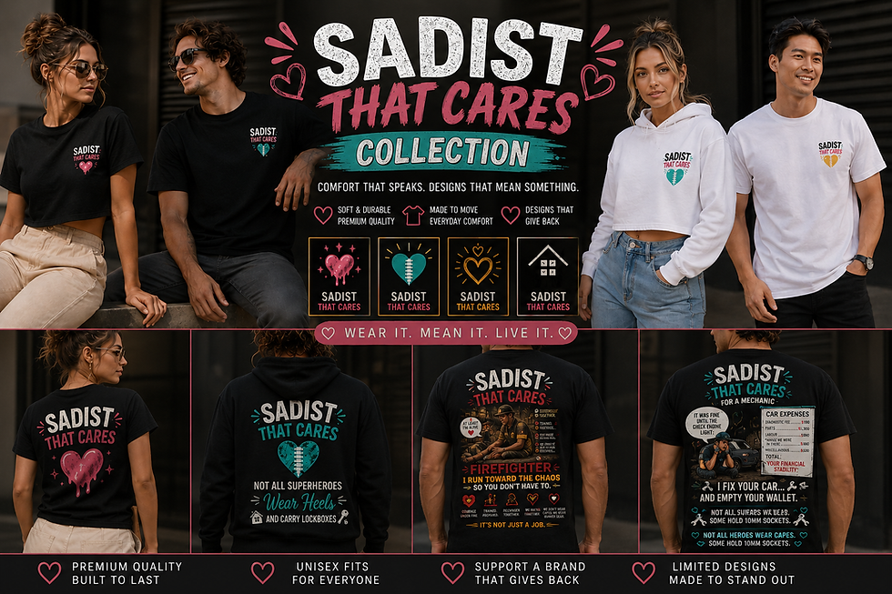 Miniaturebillede: Sadist That Cares™ – Profession Series Hoodies