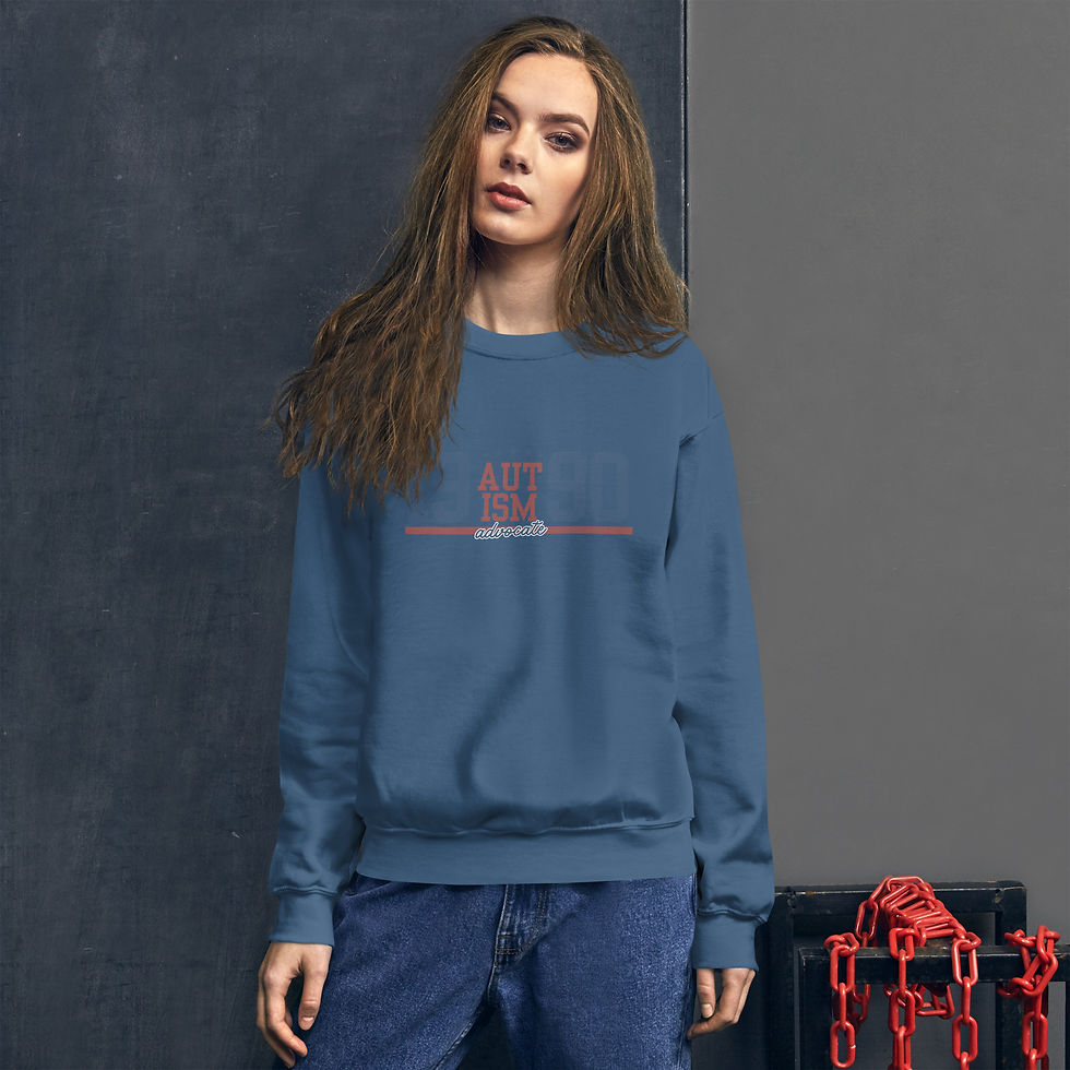 Thumbnail: "Autism Advocate 1990" Crewneck