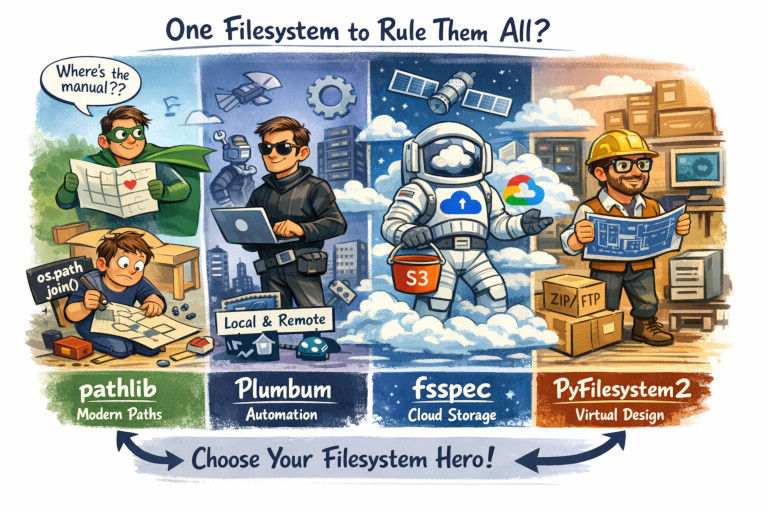 Beyond pathlib: Comparing Modern Filesystem Libraries in Python
