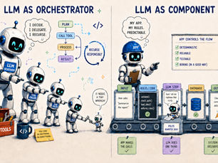Building Tools for LLMs vs Building LLM-Powered Tools