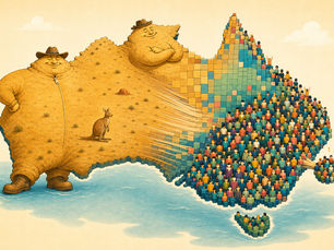When Geography Lies: Measuring Australia’s Population Imbalance with popgrid