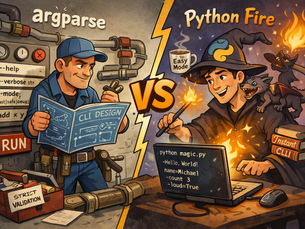 Magic vs Manual — argparse and Python Fire for CLI