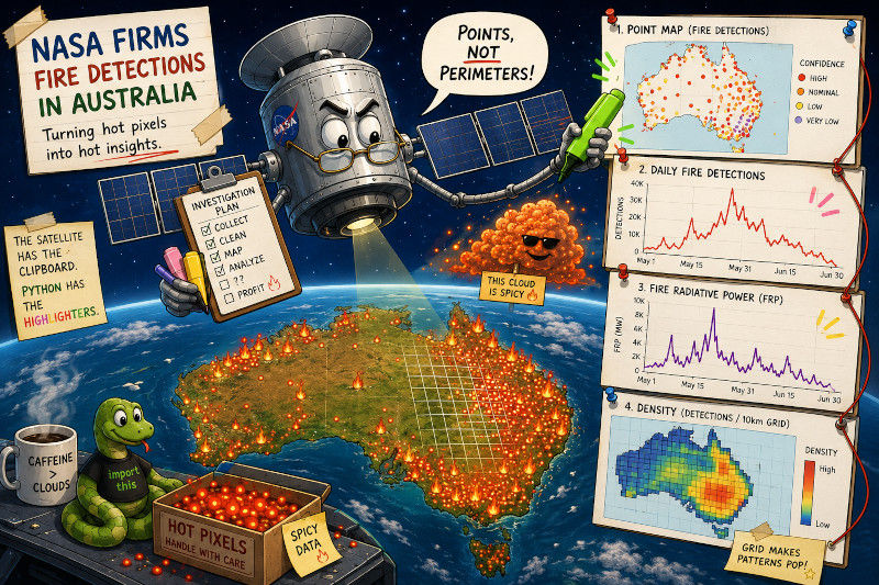 Australia Is on Fire, According to a Satellite with a Clipboard — Part II
