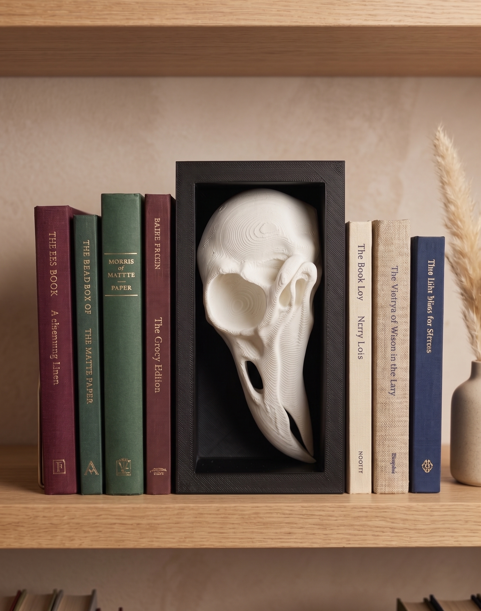 Corvus | Fantasy Shelf Scape | 3D Printed Home Decor