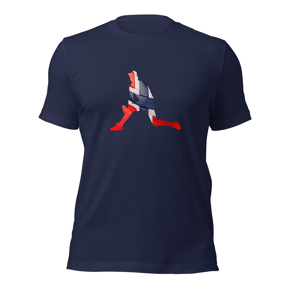 Thumbnail: Casper Ruud Tennis Norway Flag Silhouette Cotton Short Sleeve Shirt