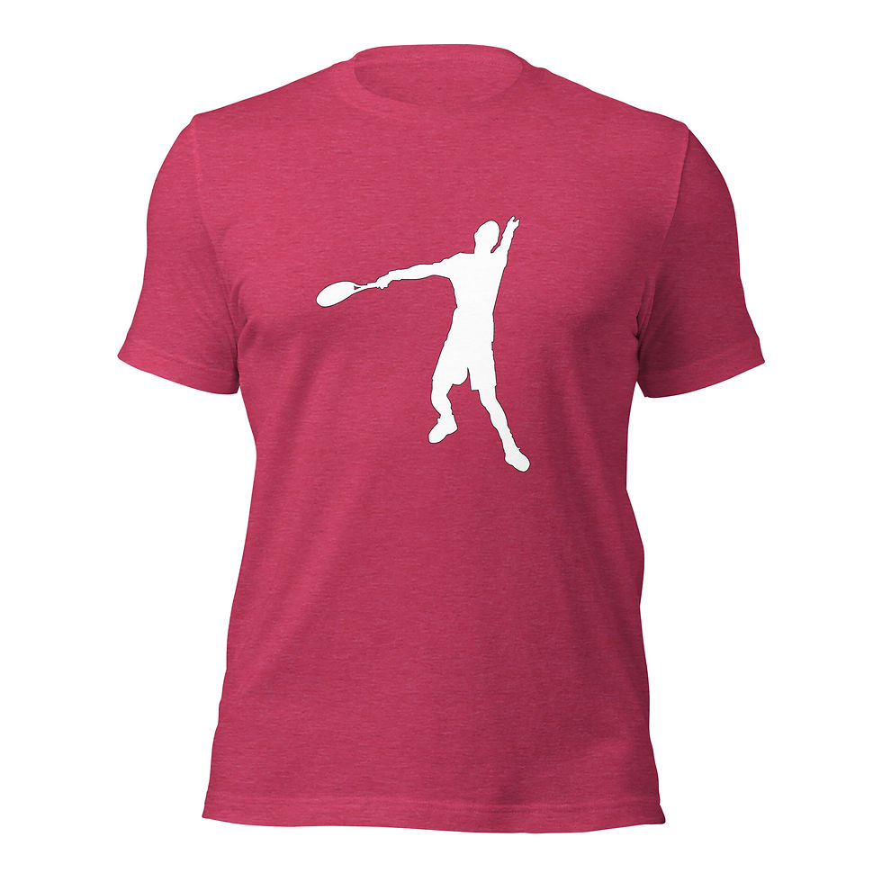 Thumbnail: Andy Murray Tennis White Silhouette Cotton Short Sleeve Shirt