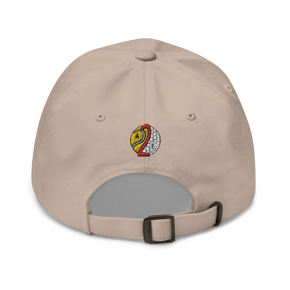 Thumbnail: Casper Ruud Tennis Norway Flag Racquet Silhouette Classic Adjustable Hat