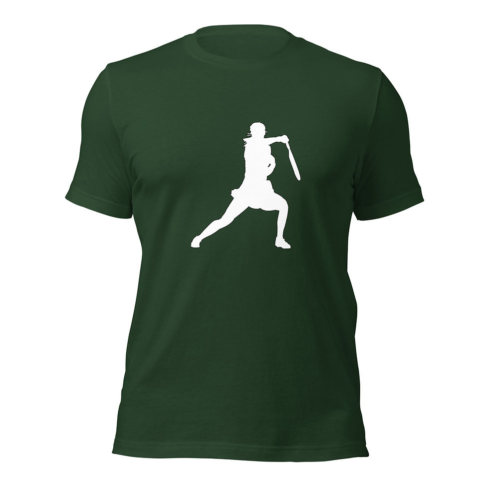 Thumbnail: Paula Badosa Tennis White Silhouette Unisex Cotton Short Sleeve Shirt