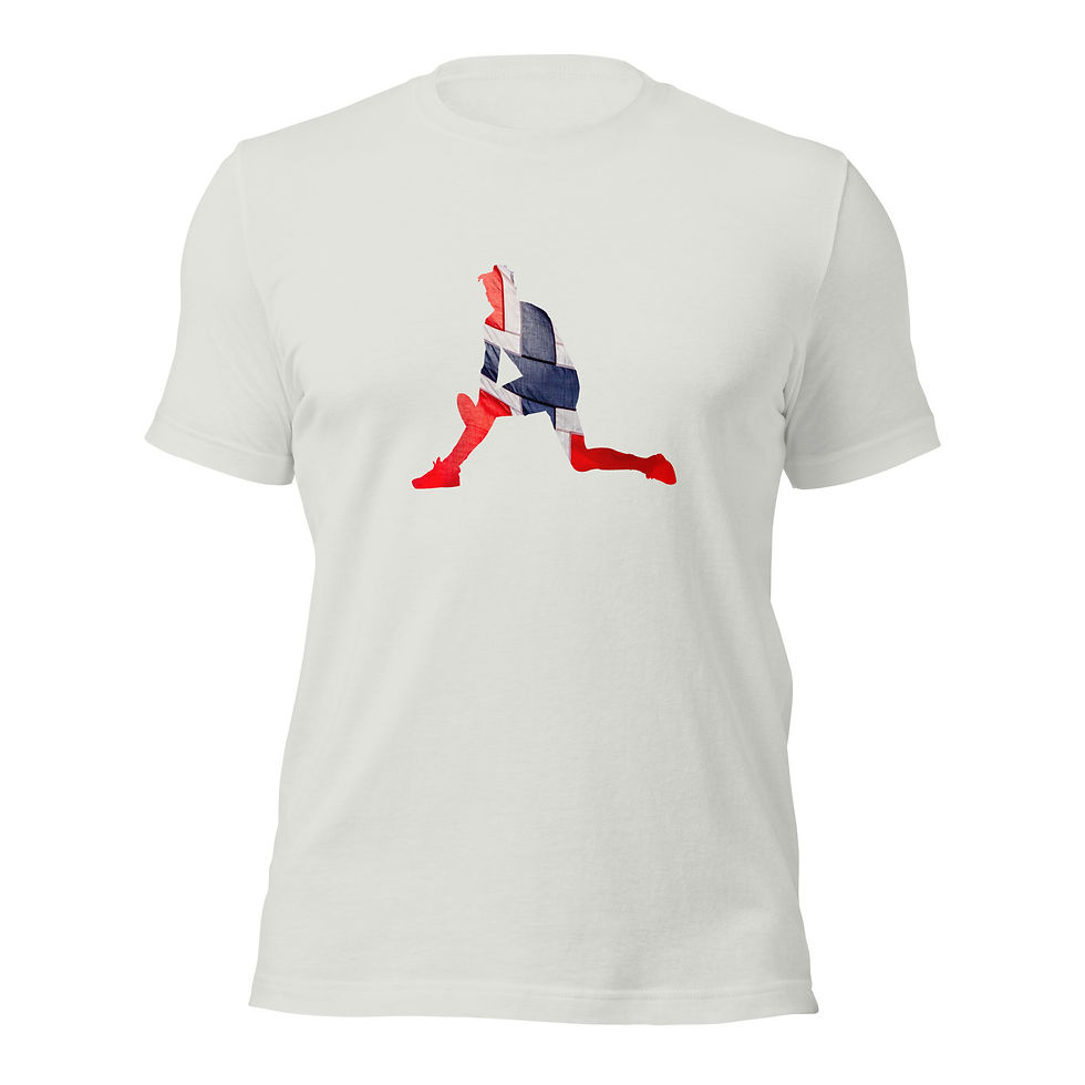 Thumbnail: Casper Ruud Tennis Norway Flag Silhouette Cotton Short Sleeve Shirt