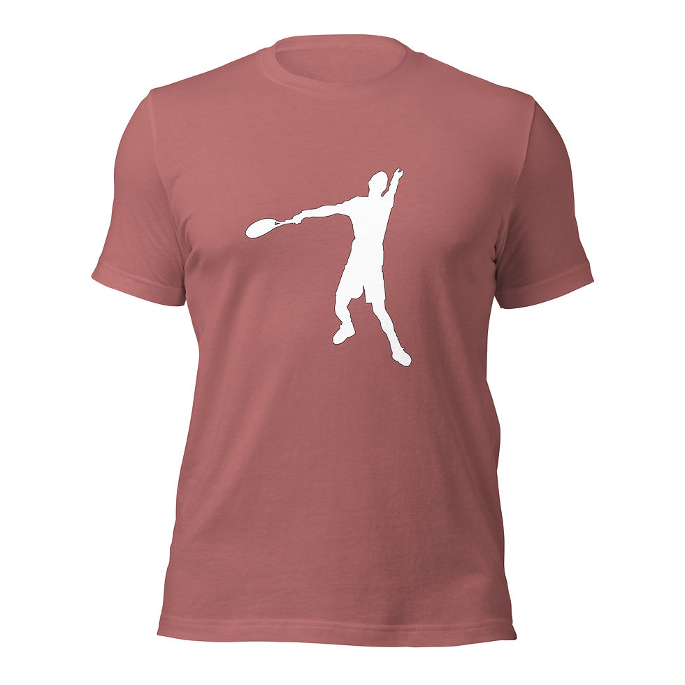 Thumbnail: Andy Murray Tennis White Silhouette Cotton Short Sleeve Shirt