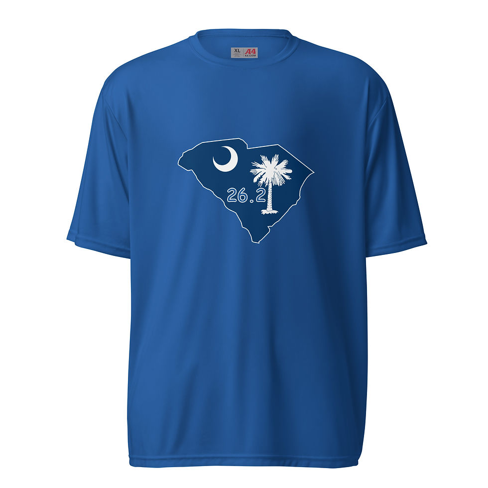 Thumbnail: Marathon Every State South Carolina Running Performance Shirt
