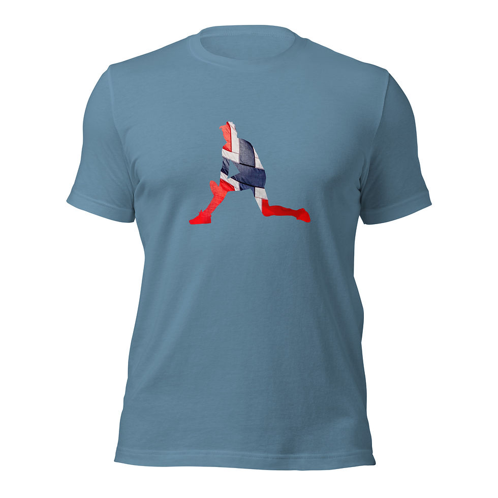 Thumbnail: Casper Ruud Tennis Norway Flag Silhouette Cotton Short Sleeve Shirt
