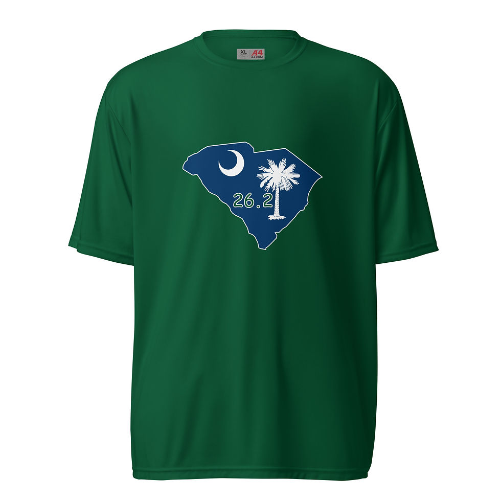 Thumbnail: Marathon Every State South Carolina Running Performance Shirt