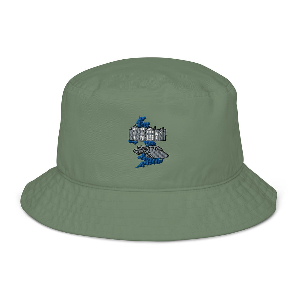 Thumbnail: The Old Course St Andrews Swilcan Bridge UK Golf Organic Bucket Hat