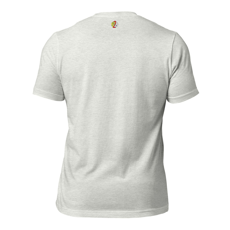 Thumbnail: Federer Tennis Red Silhouette Unisex Cotton Short Sleeve Shirt