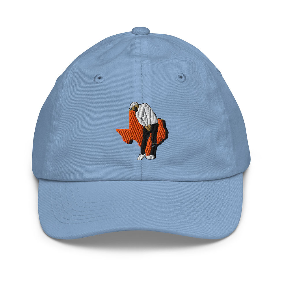 Thumbnail: Scottie Scheffler Golf & Texas State Silhouette Youth Baseball Adjustable Cap